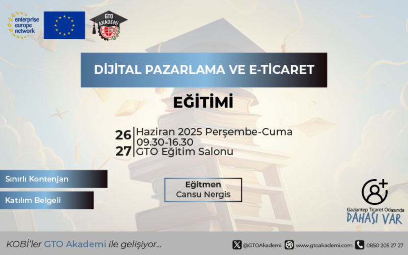 DİJİTAL PAZARLAMA ve E-TİCARET EĞİTİMİ