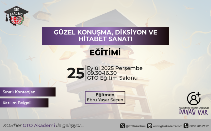 GÜZEL KONUŞMA , DİKSİYON ve HİTABET SANATI EĞİTİMİ